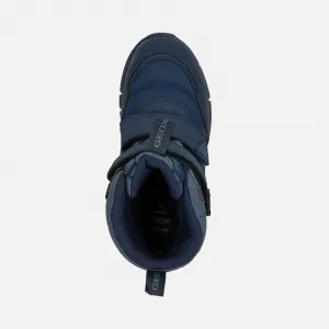 Dark Blue Boys' Winter Boots Geox Flexyper Boy B ABX - Boys