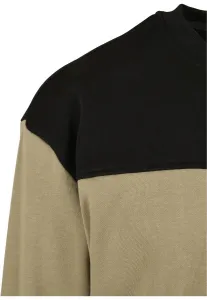 Top Block Crewneck Khaki/Black