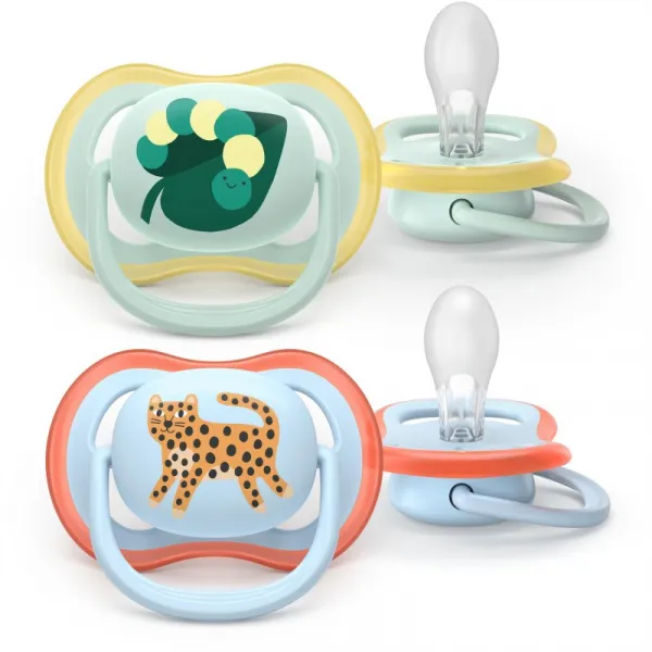 Philips AVENT Cumlík Ultra air modrá/zelená 0-6m obrázok chlapec 2ks