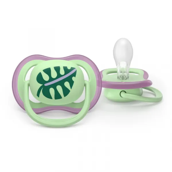 Philips AVENT Cumlík Ultra air ružová/zelená 6-18m obrázok dievča 2ks