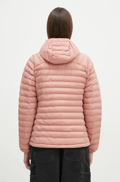 Bunda Fjallraven Expedition Latt Hoodie W dámska, ružová farba, prechodná, F86120.300