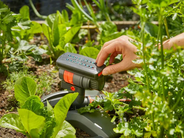 Gardena Štvorplošný zavlažovač AquaZoom compact