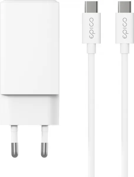 Epico GaN 65W adaptér EA65 s 1,2 m USB-C kabelem