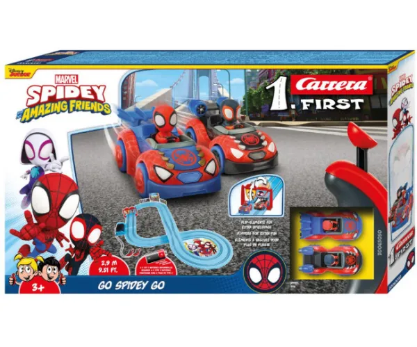 Pretekárska dráha Carrera First 20063050 Spidey - Go Spidey Go! 2,9m
