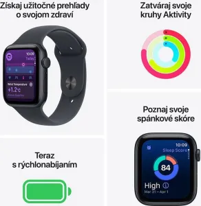 Apple Watch SE 3 GPS + Cellular 40mm Starlight Aluminium Case with Starlight Sport Band - M/L, MEP74MP/A