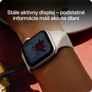 Apple Watch SE 3 GPS + Cellular 40mm Starlight Aluminium Case with Starlight Sport Band - M/L, MEP74MP/A