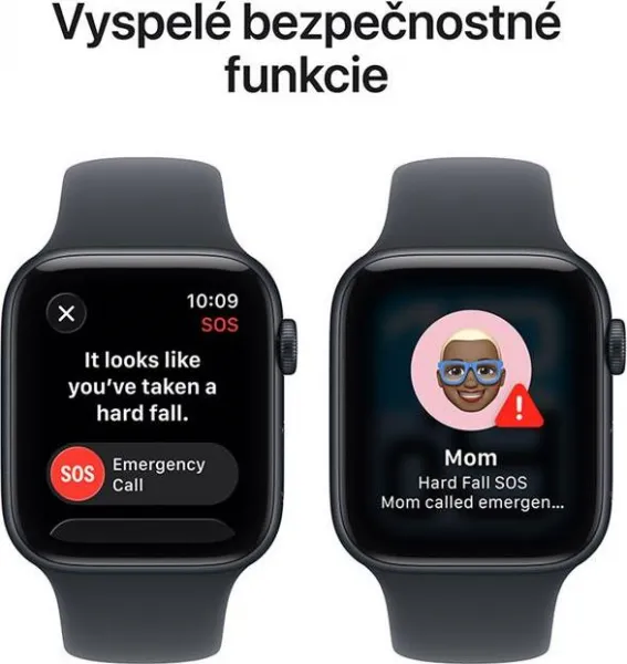 Apple Watch SE 3 GPS + Cellular 40mm Midnight Aluminium Case with Midnight Sport Band - M/L, MEPC4MP/A