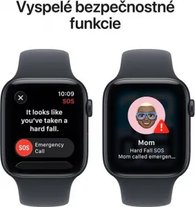 Apple Watch SE 3 GPS + Cellular 40mm Midnight Aluminium Case with Midnight Sport Band - M/L, MEPC4MP/A