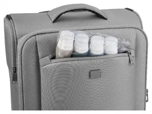 Topmove® Príručný kufor, 35/40 l, sivá