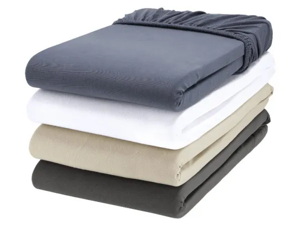 Livarno home Bi-elastická napínacia plachta na boxspringovú posteľ, 90 – 100 x 200 cm