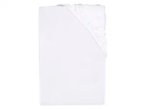 Livarno home Bi-elastická napínacia plachta na boxspringovú posteľ, 90 – 100 x 200 cm (biela)