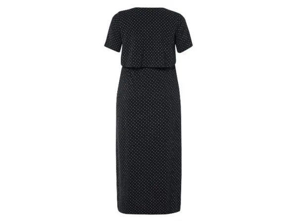 esmara® Dámske maxišaty XXL (čierna, XL (48/50))