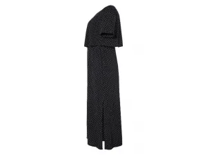 esmara® Dámske maxišaty XXL (čierna, XL (48/50))