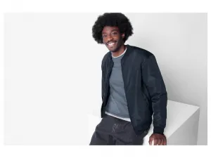 esmara Men Pánska bunda Bomber (navy modrá, S (44/46))