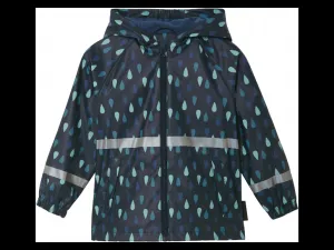 lupilu® Chlapčenská nepremokavá bunda (navy modrá/vzor, 86/92)
