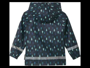 lupilu® Chlapčenská nepremokavá bunda (navy modrá/vzor, 86/92)