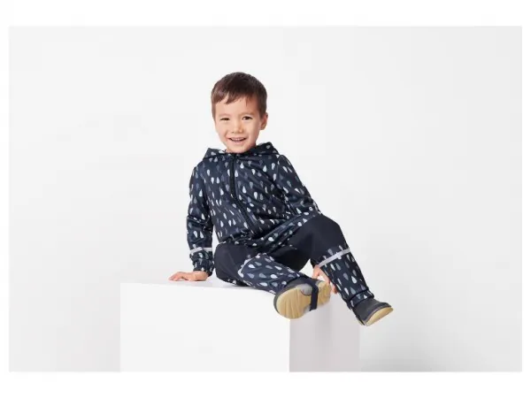 lupilu® Chlapčenský nepremokavý overal (vzor/navy modrá, 86/92)
