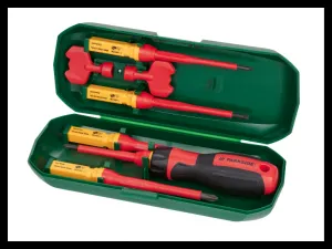 Parkside® Súprava skrutkovačov s vymeniteľnými čepeľami na 1 000 V, 8-dielna