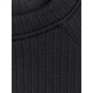Dievčenské termoprádlo vrchný a spodný diel 4F JUNIOR SEAMLESS UNDERWEAR F251-4FJWAW25USEAF251-20S-DEEP BLACK