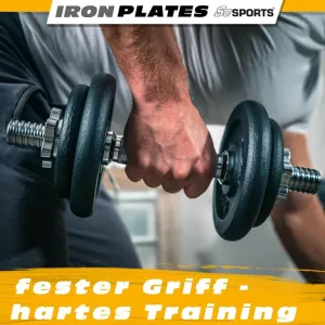 ScSPORTS Súprava jednoručných činiek 20 kg + kufor