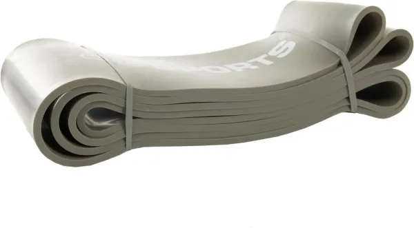 ScSPORTS posilňovacia guma, 200 cm, sivá