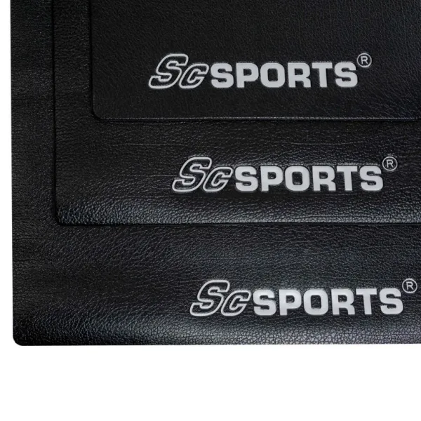 ScSPORTS Gymnastická podložka, 120 x 60, čierna