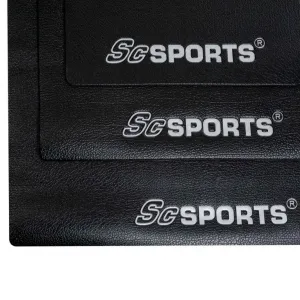 ScSPORTS Gymnastická podložka, 120 x 60, čierna