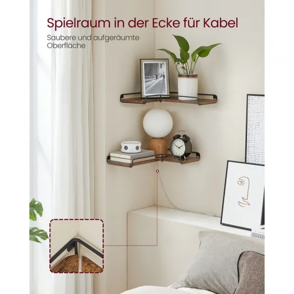 Set nástenných políc MADERA III