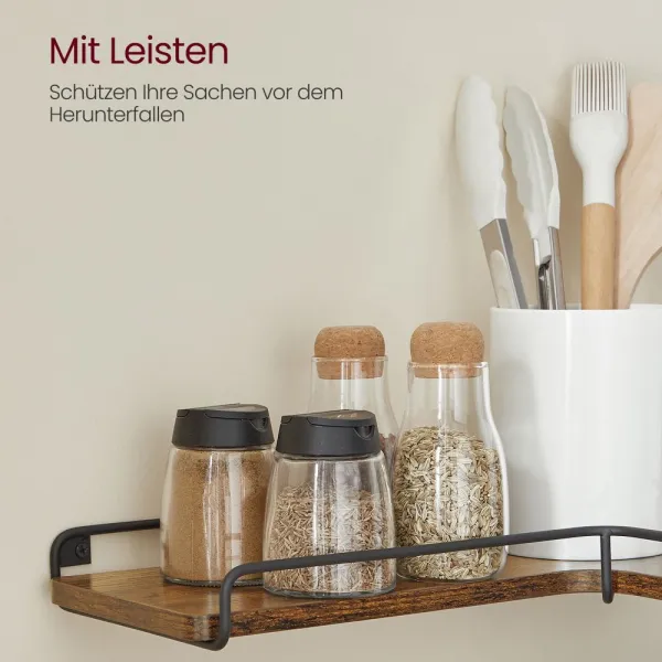 Set nástenných políc MADERA III