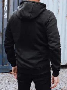 Trendy pánska mikina čierna