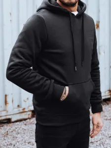 Trendy pánska mikina čierna