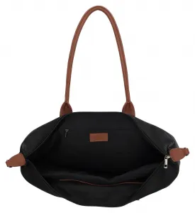 Taška na notebook Charm London Buckingham 23816 Black Cognac