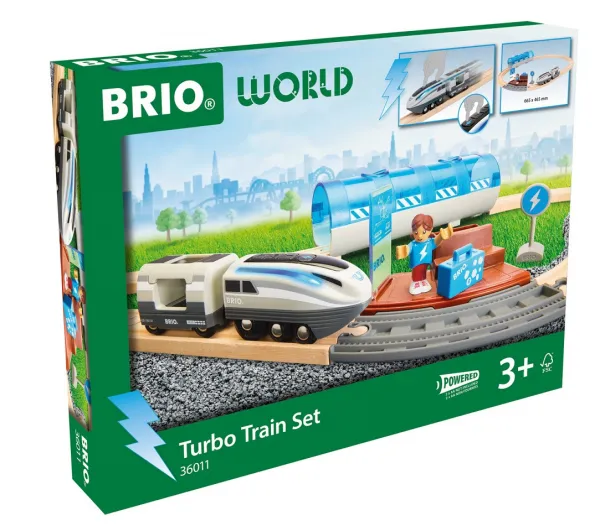 Brio – Turbo vlak na batérie