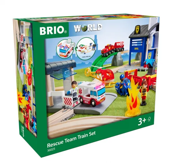 Brio – Vlaková súprava – záchranársky tím
