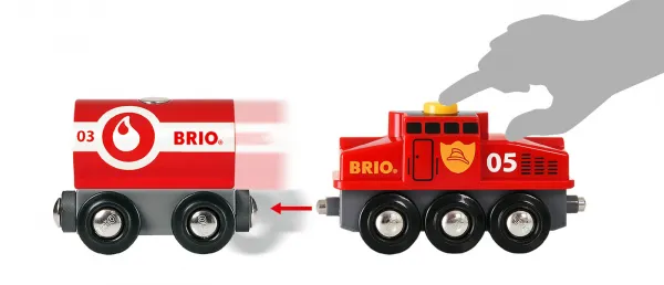 Brio – Vlaková súprava – záchranársky tím