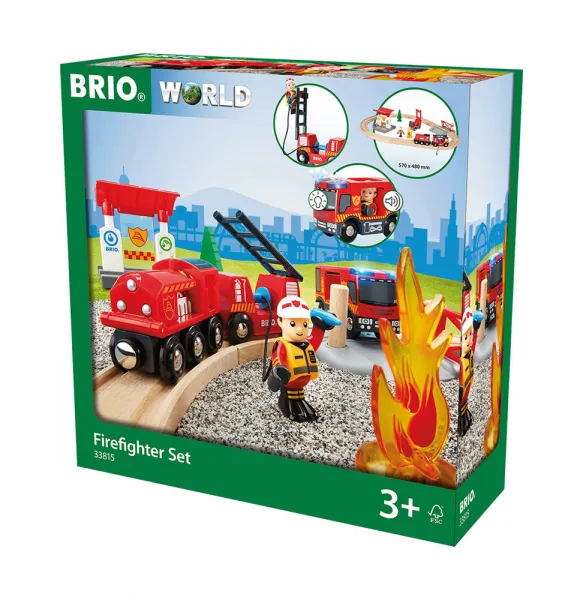 Brio – Záchranárska vláčikodráha – hasiči