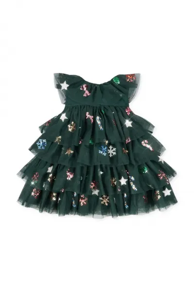 Dievčenské šaty Konges Sløjd YVONNE CHRISTMAS DRESS