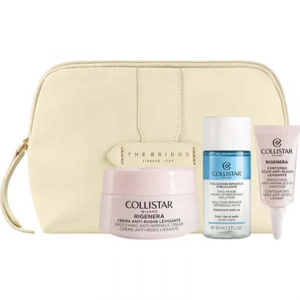 Collistar Rigenera Smoothing Anti-Wrinkle Cream Gift Set darčeková sada s protivráskovým účinkom