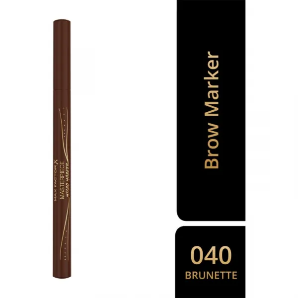 Max Factor Masterpiece Micro Marker ceruzka na obočie odtieň 40 Brunette 1 ml