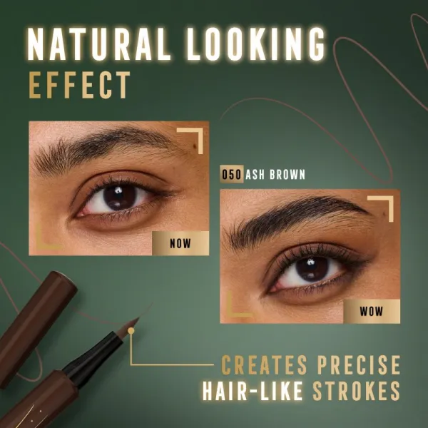 Max Factor Masterpiece Micro Marker ceruzka na obočie odtieň 60 Deep Brown 1 ml
