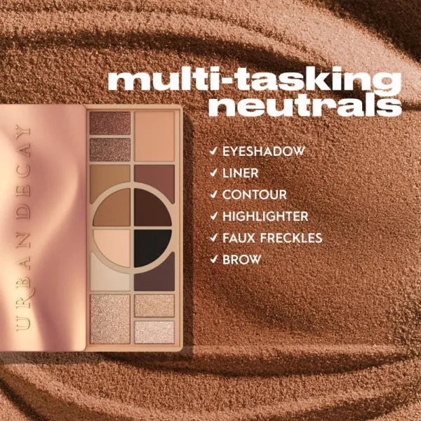 Urban Decay Naked Shaped paletka očných tieňov odtieň Warm 160.6 g
