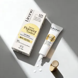 Lirene Derma Pigment Control Brightening Eye Cream vyhladzujúci a rozjasňujúci očný krém 15 ml