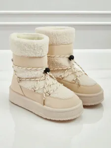 Resti Women's snow boots Quill Haven cream