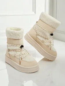 Resti Women's snow boots Quill Haven cream