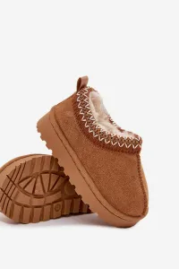 Boto Detské snehule s výšivkou Camel Prina