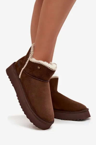Dámske snehule na platforme Wrangler