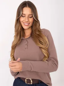 Blouse-LK-BZ-510126.00-dark beige