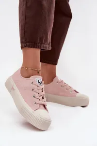 Dámske tenisky na platforme LEE ISLA C WOMEN LOW