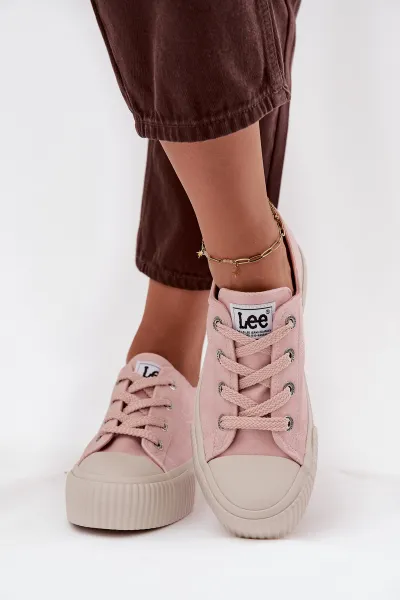 Dámske tenisky na platforme LEE ISLA C WOMEN LOW