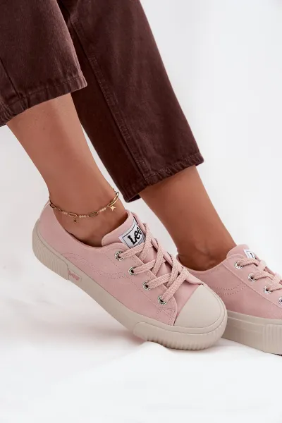 Dámske tenisky na platforme LEE ISLA C WOMEN LOW